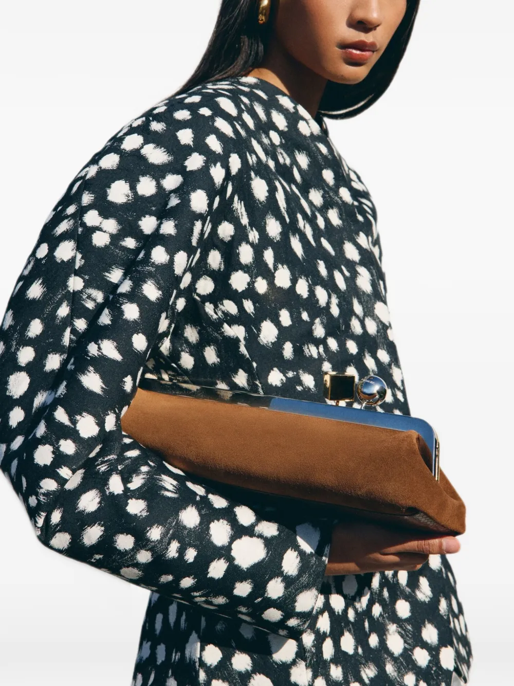 Jacquemus The Salon clutch Bruin