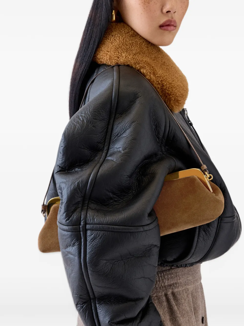 Jacquemus The Salon clutch Bruin