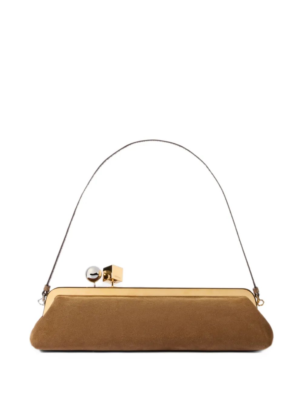 Jacquemus The Salon clutch Bruin