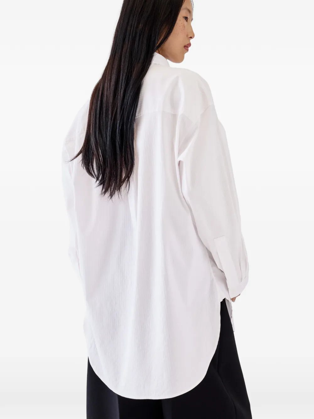 Jacquemus The Man's oxford shirt Wit