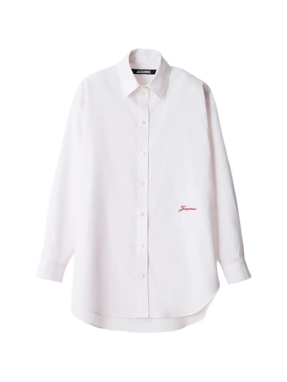 Jacquemus The Man's oxford shirt Wit