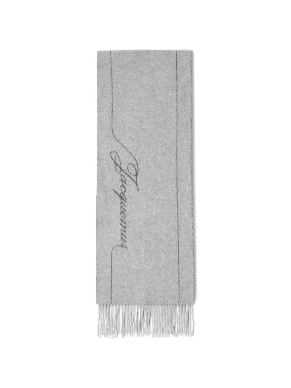Jacquemus The Citta scarf - Grigio