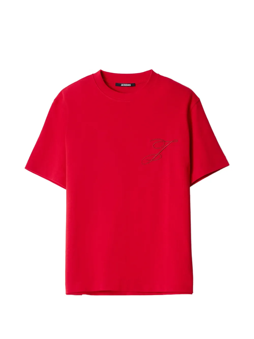 Jacquemus The Logo T-shirt Rood