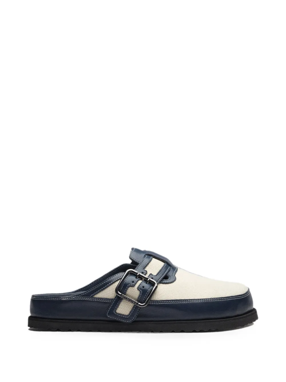 Birkenstock Boston Bold buckle-fastening sandals Beige