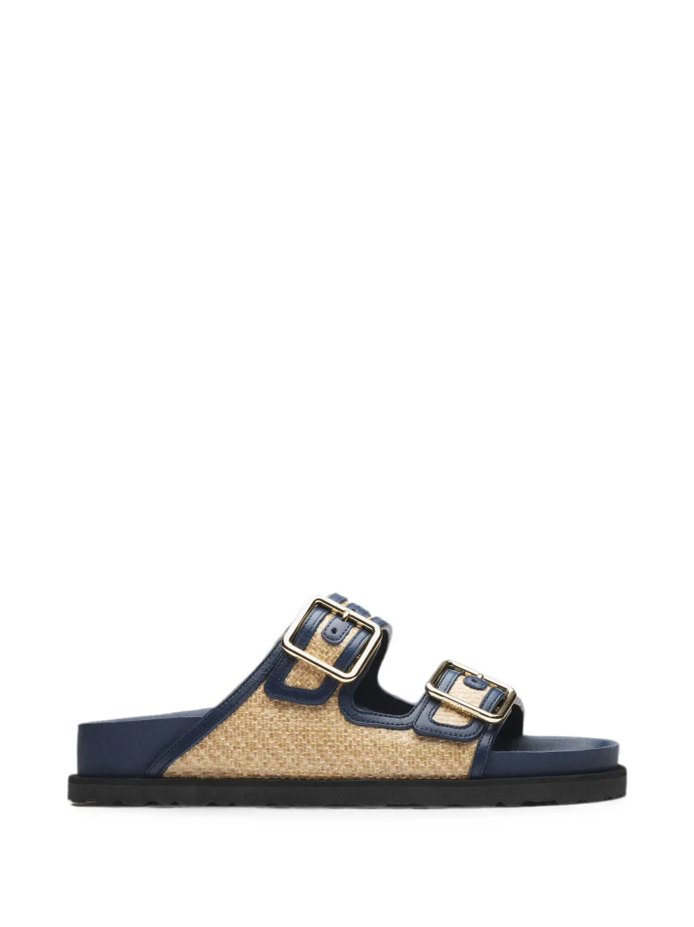 Birkenstock 1774 Arizona raffia sandals Blauw