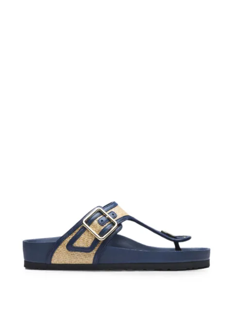 Birkenstock 1774 Gizeh raffia sandals