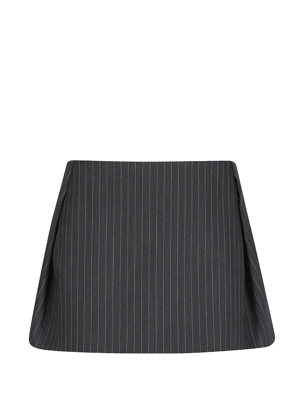 IRO pinstripe-pattern pleated mini skirt - Grey