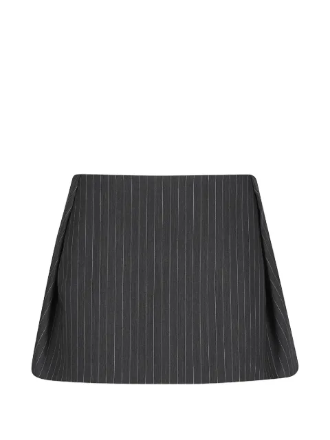 IRO pinstripe-pattern pleated mini skirt