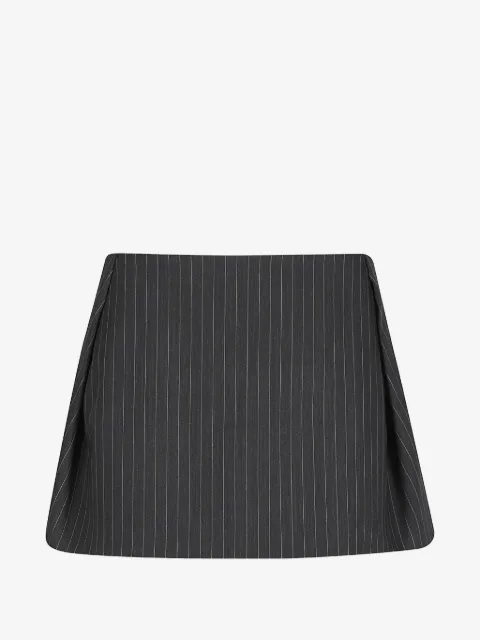 IRO pinstripe-pattern pleated mini skirt