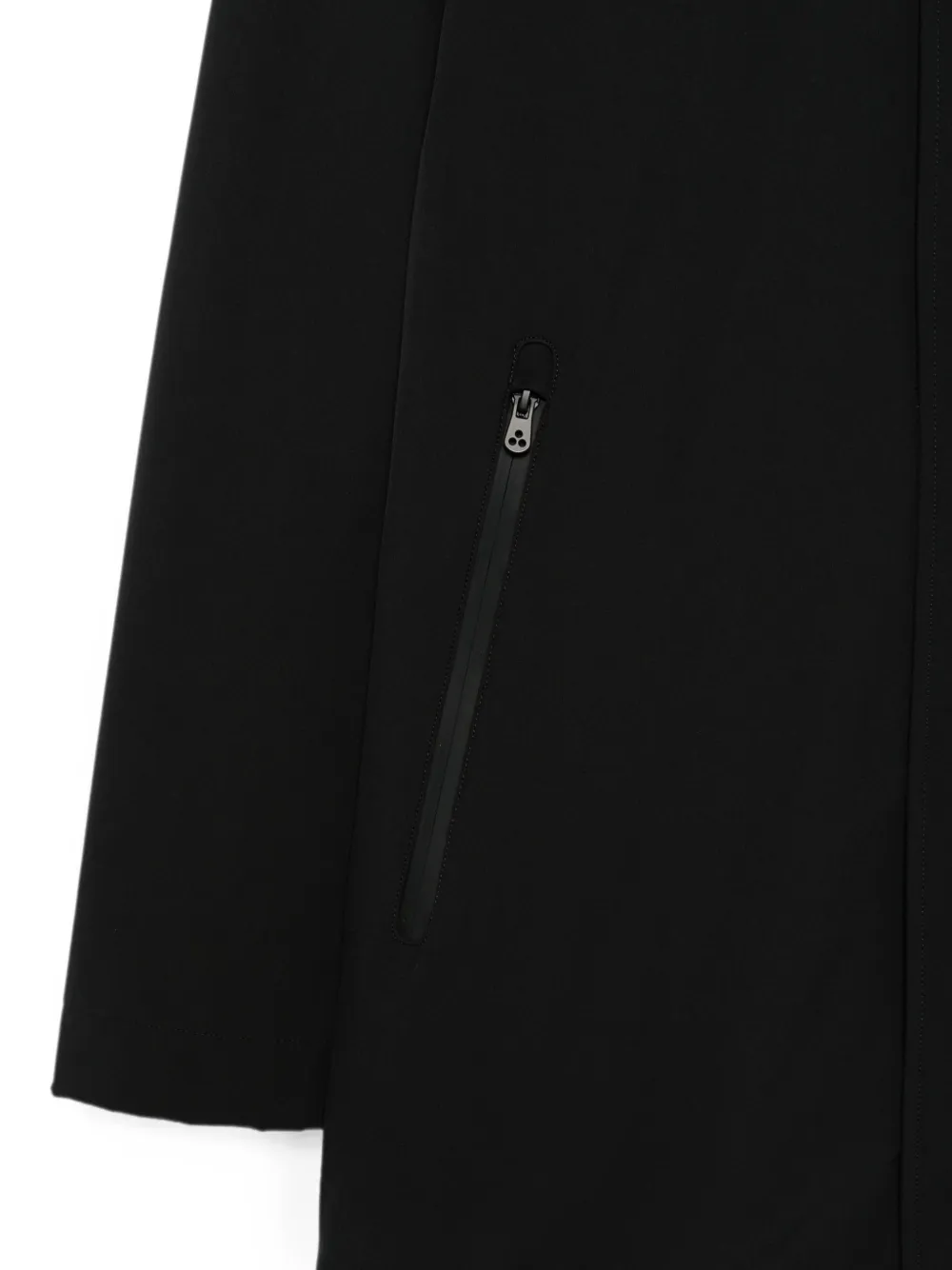 Peuterey Albali KPR GRS 03 jas met capuchon Zwart