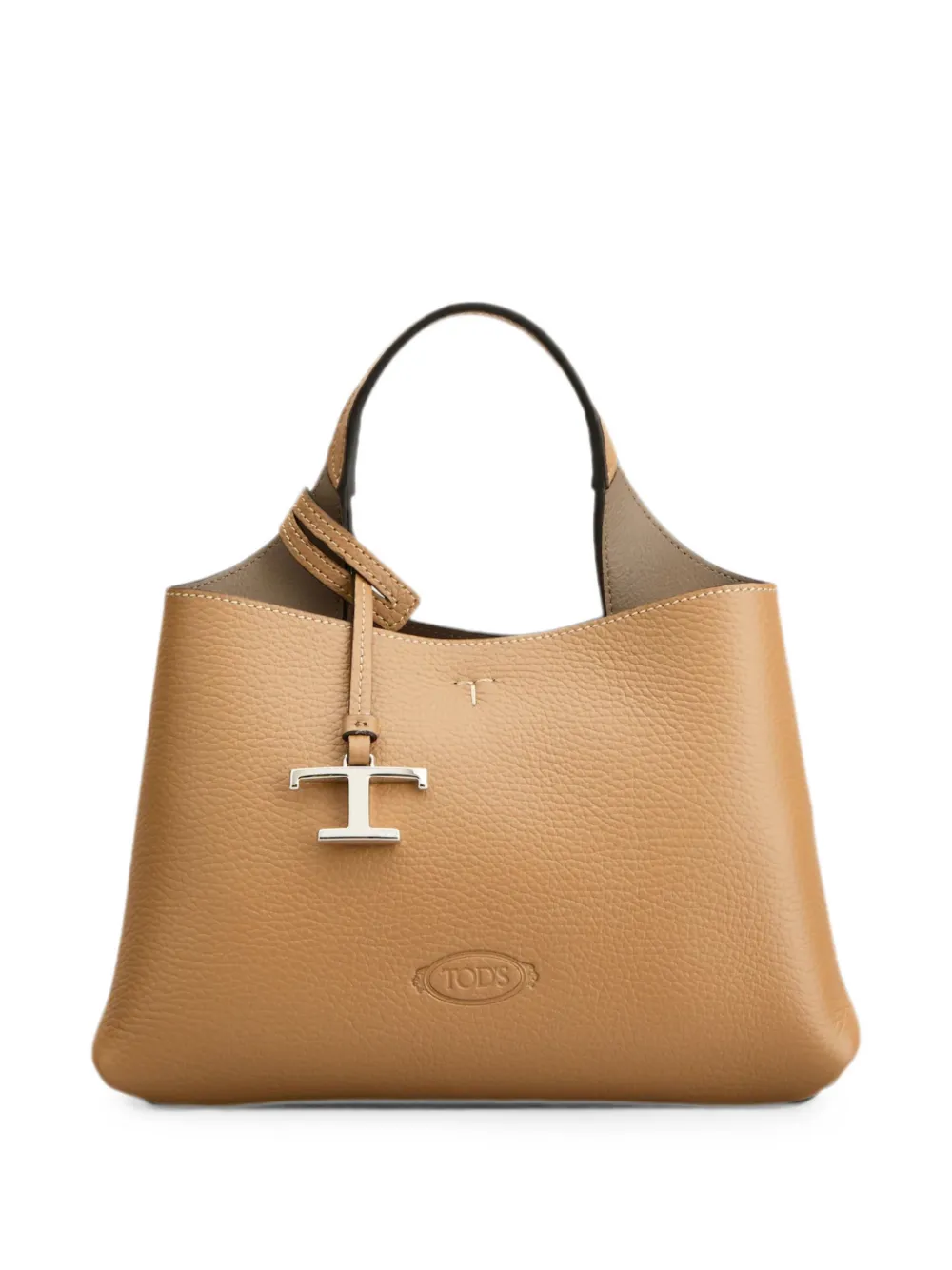 Tod's micro leather tote bag - Brown