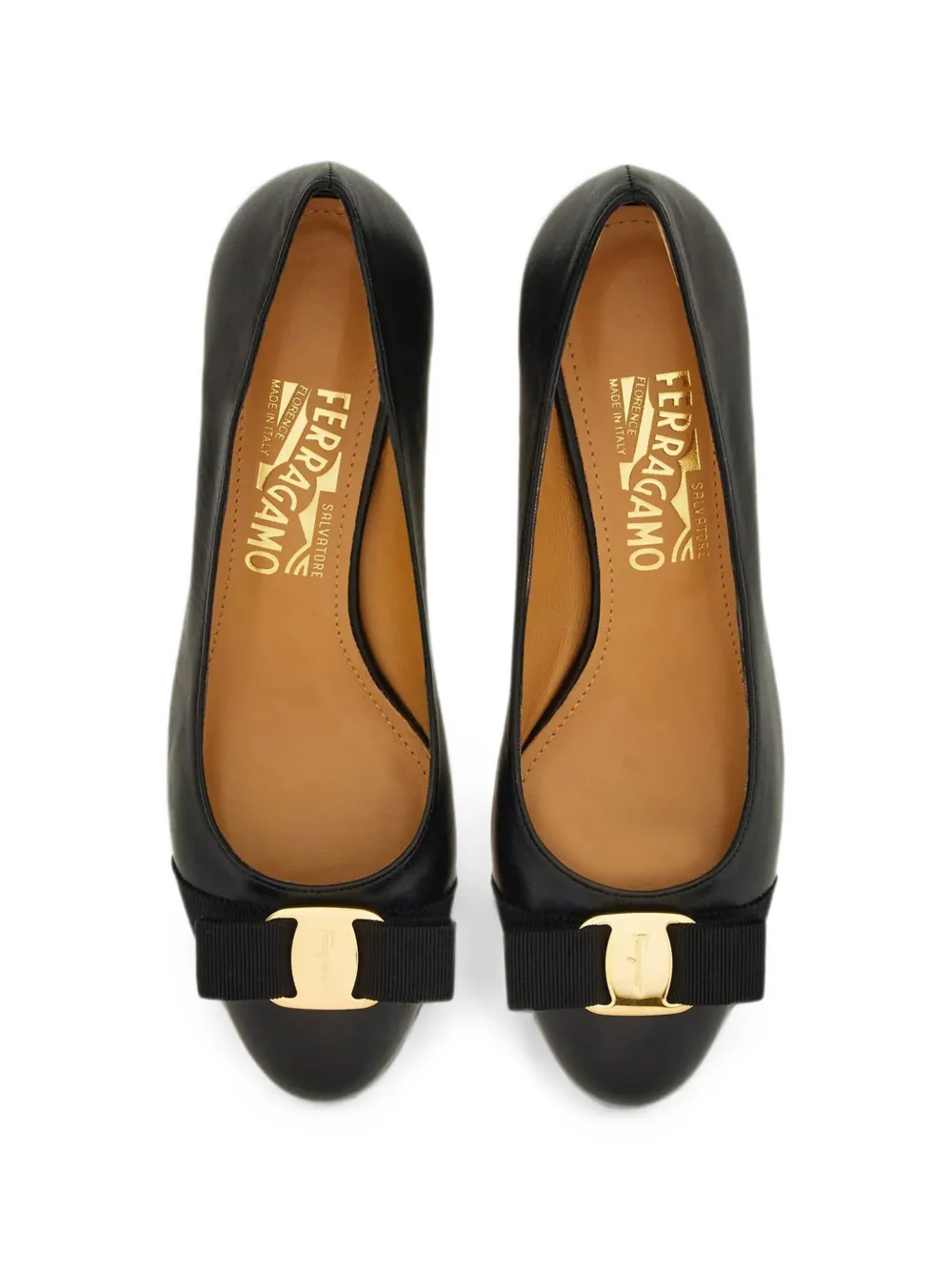 Ferragamo Vara bow pumps Zwart