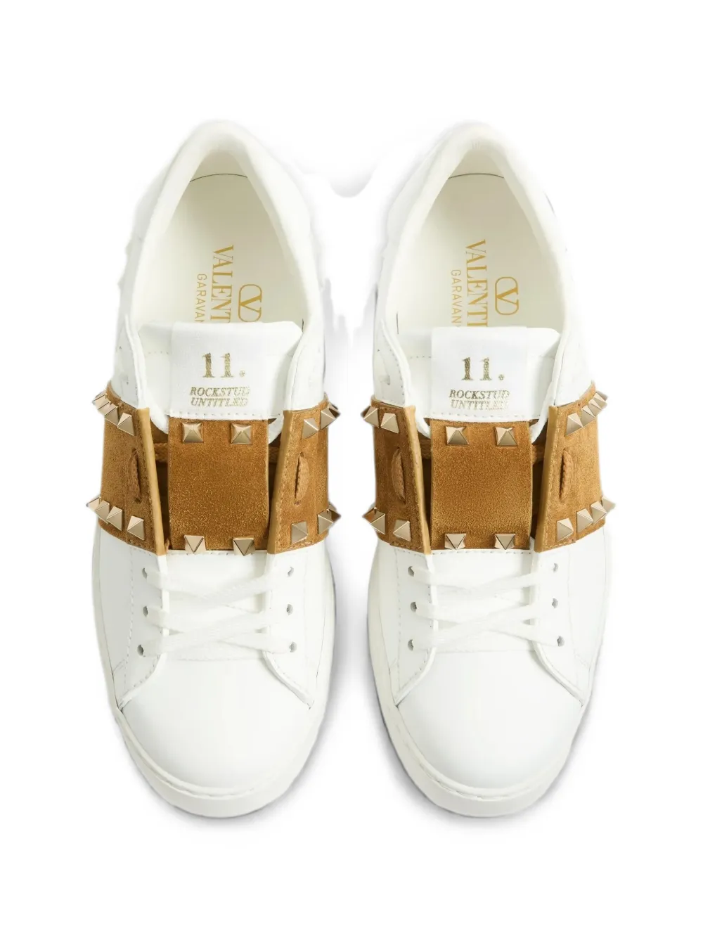 Valentino Garavani Rockstud Untitled sneakers Wit