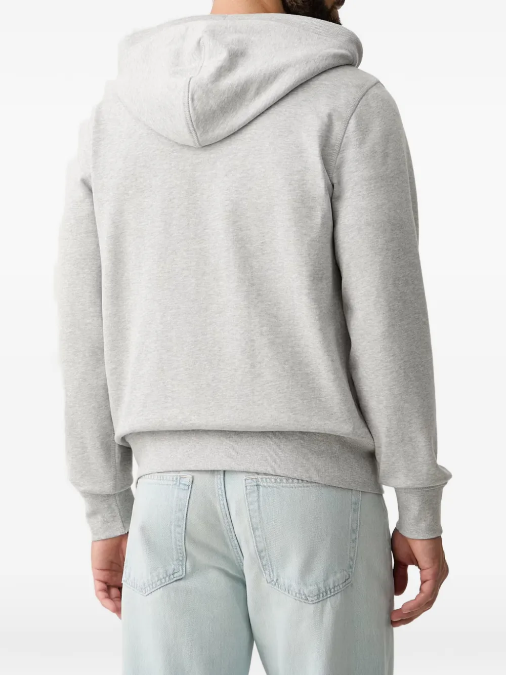 Tommy Hilfiger Hoodie met geborduurd logo Grijs