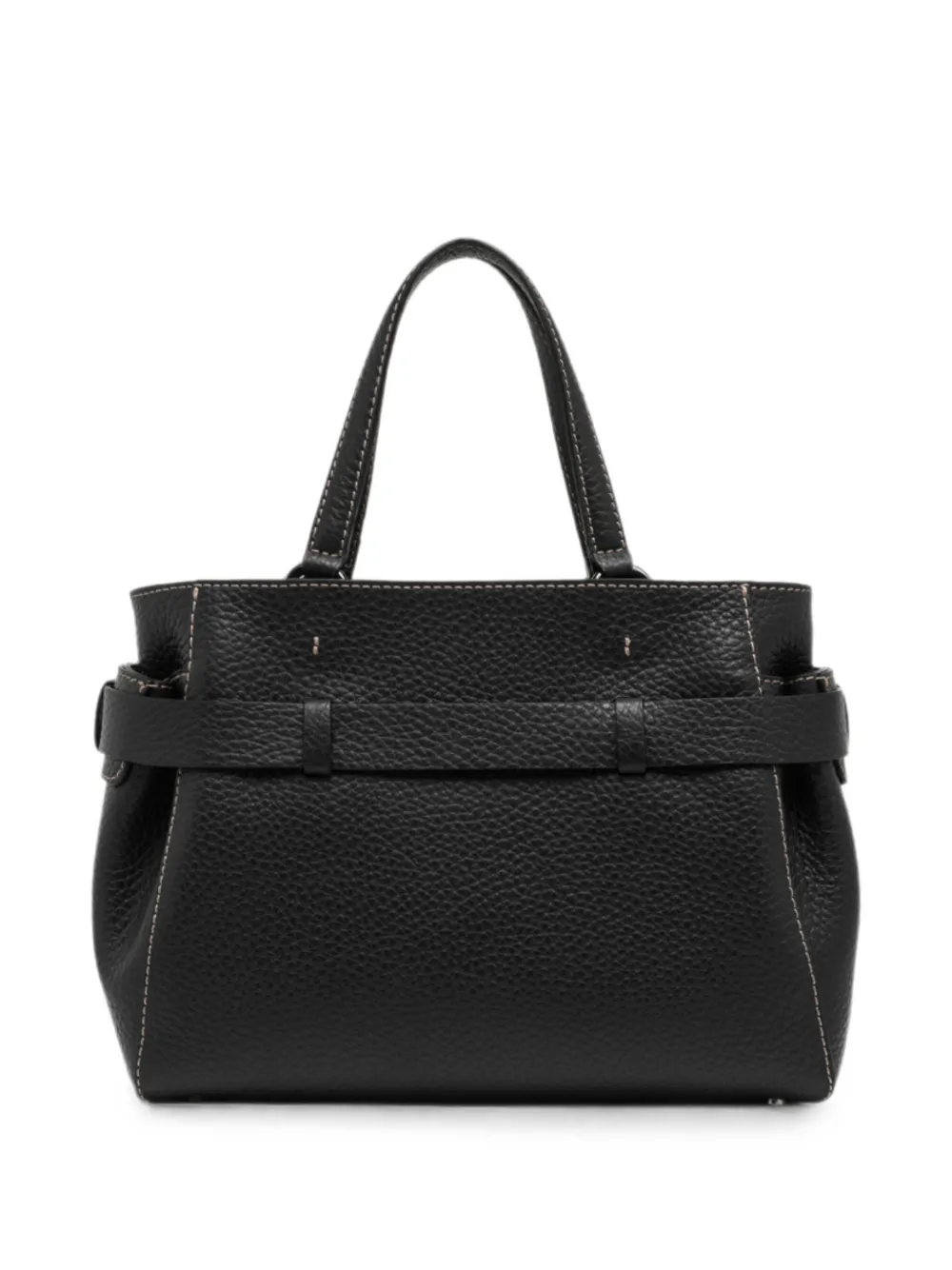 GIANNI CHIARINI Miranda geknoopte shopper met bewerkt effect Zwart