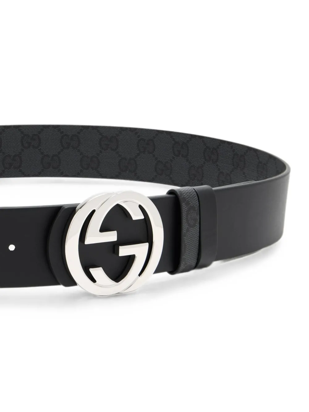 Gucci Riem met GG-logo Zwart