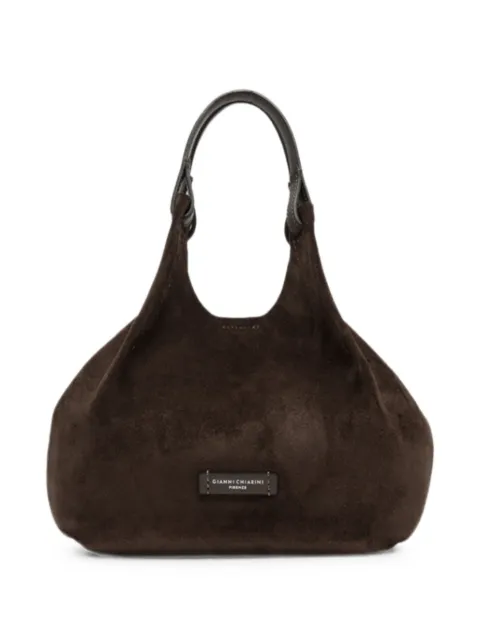 GIANNI CHIARINI sac cabas Dua à patch logo
