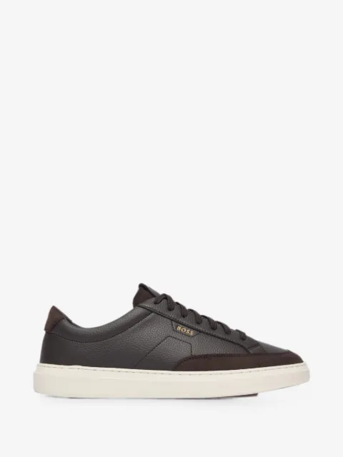 BOSS Sneakers con inserti in pelle