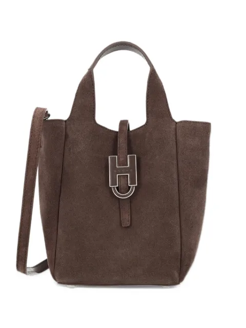 Hogan liten totebag i mocka