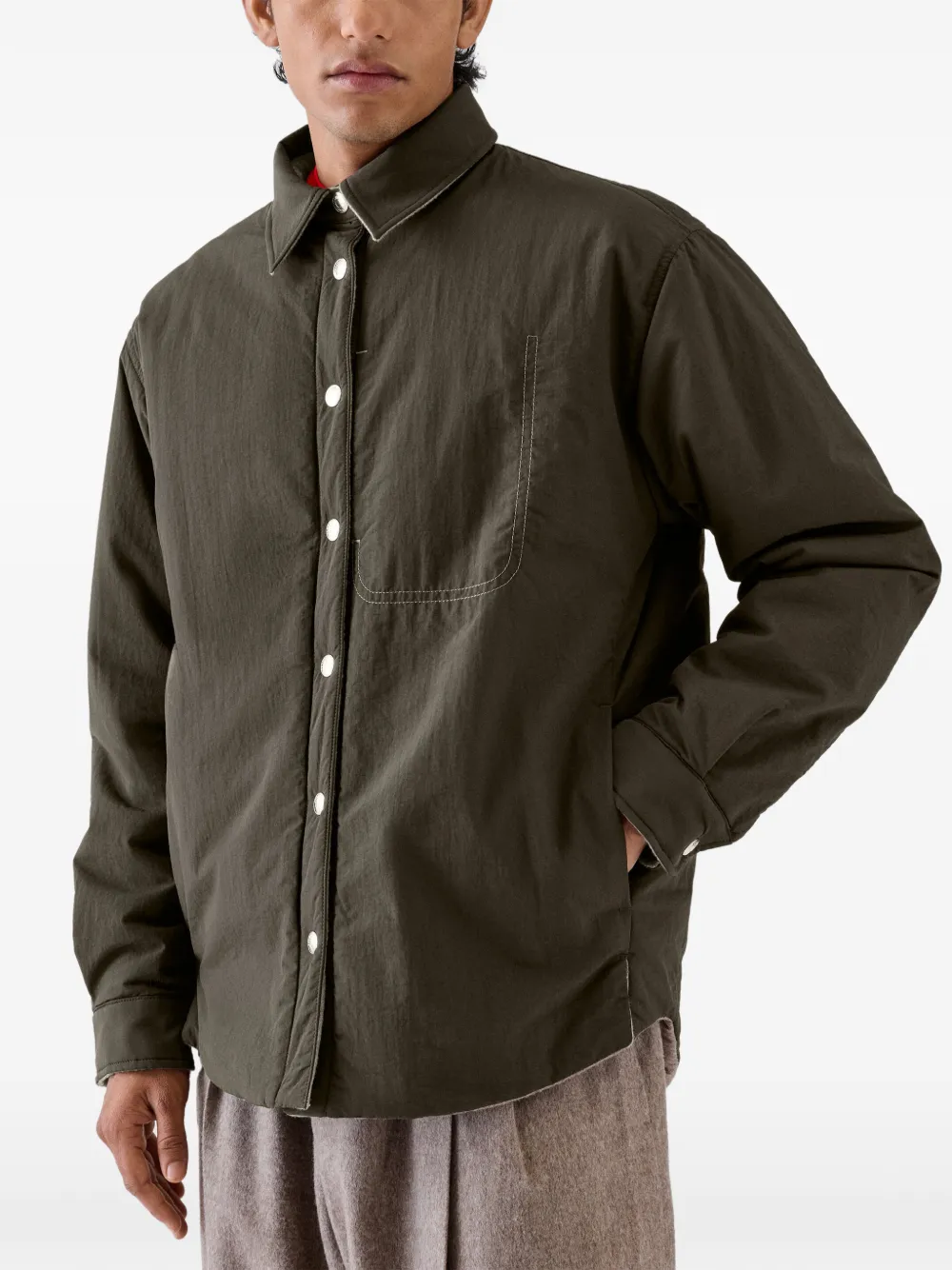 Jacquemus The Baluchon shirt Bruin