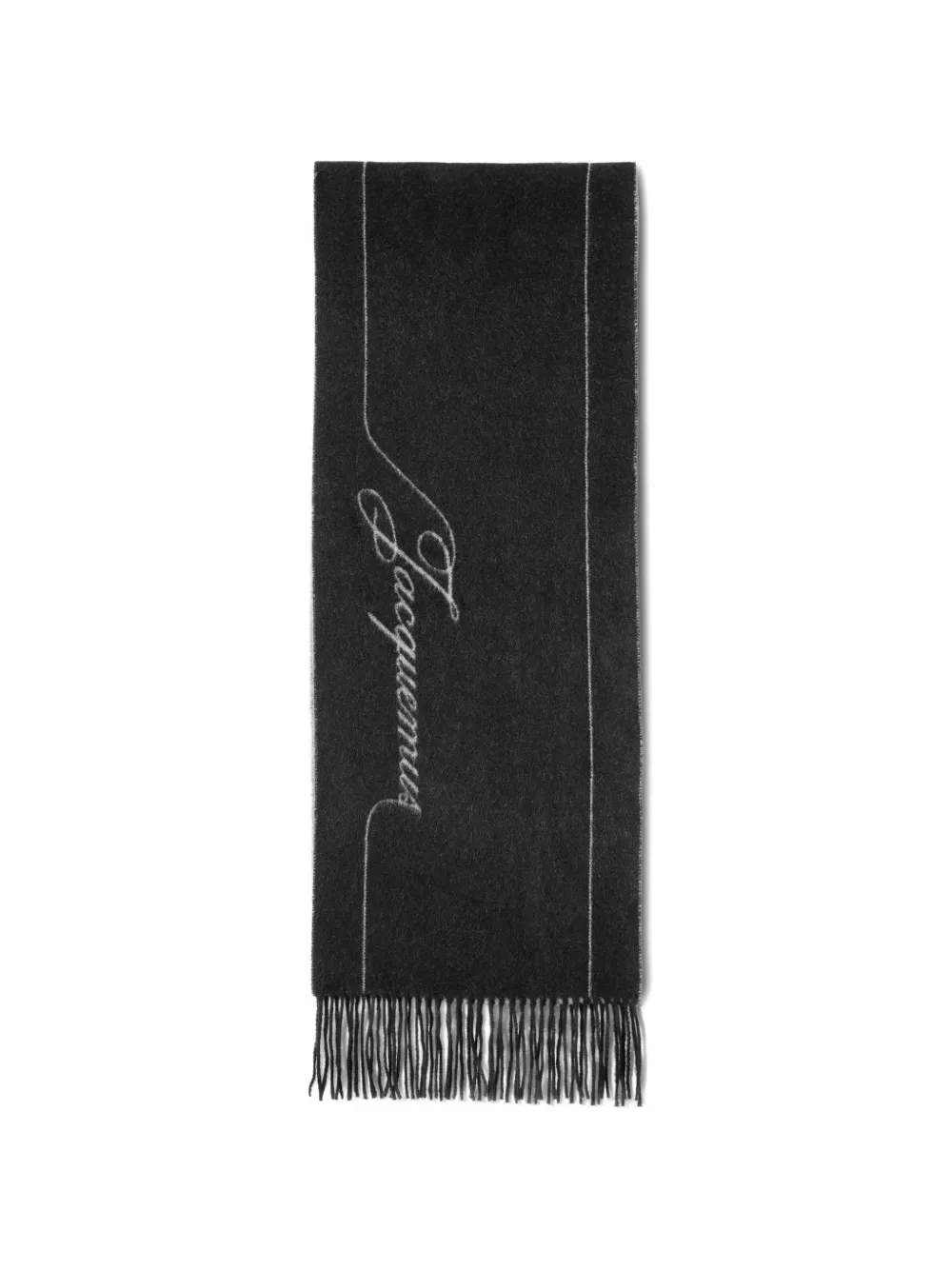 Jacquemus The Citta scarf - Grigio
