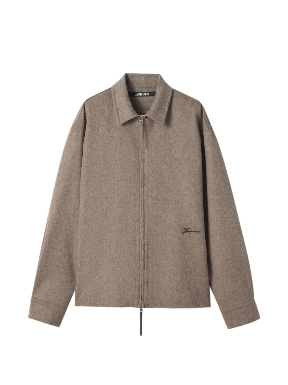 Jacquemus The Flash overhemd Beige