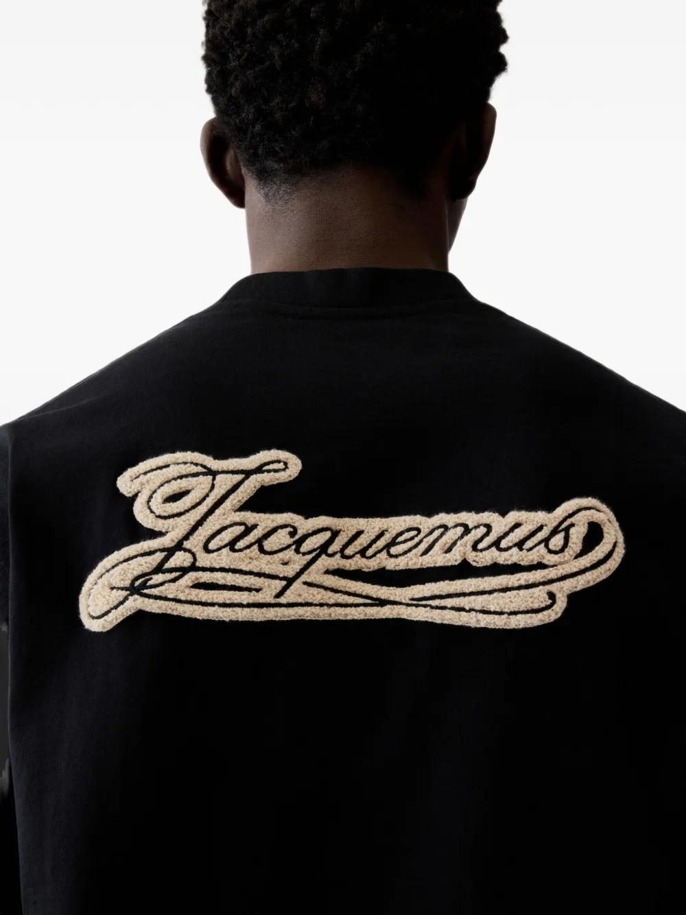 Jacquemus The Torneo short-sleeve T-shirt Zwart
