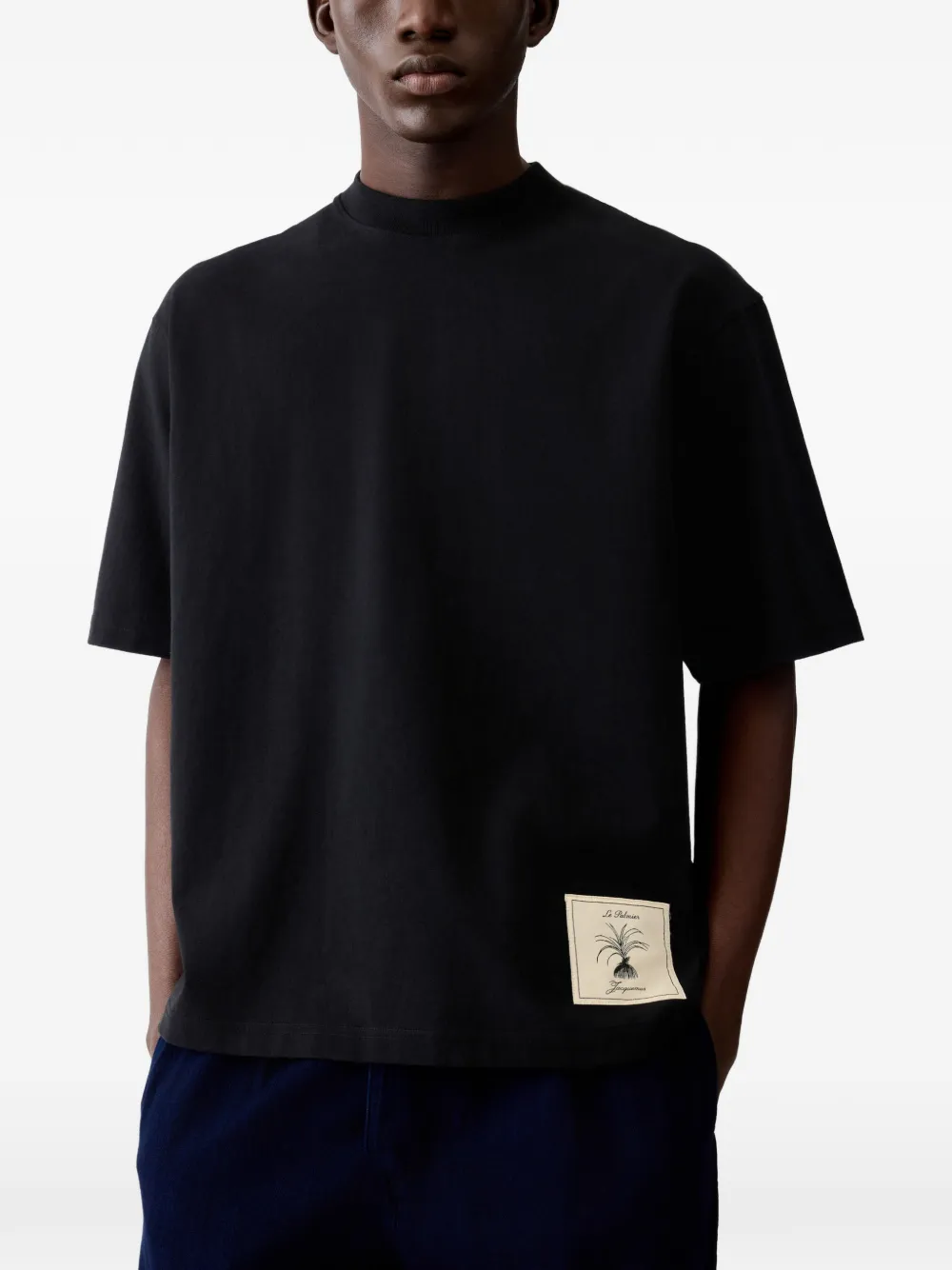 Jacquemus The Torneo short-sleeve T-shirt Zwart