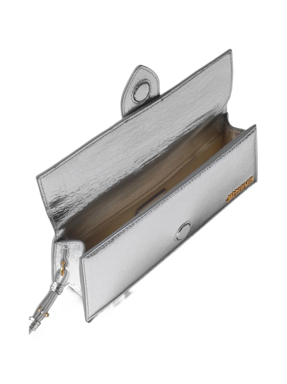 Jacquemus The Bambino clutch bag Zilver