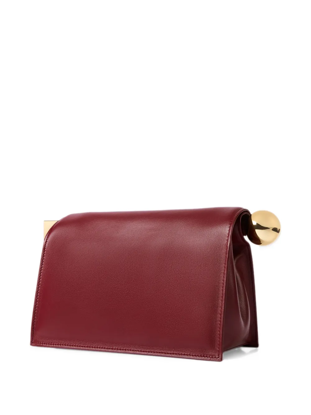 Jacquemus The Rond Carré clutch Rood