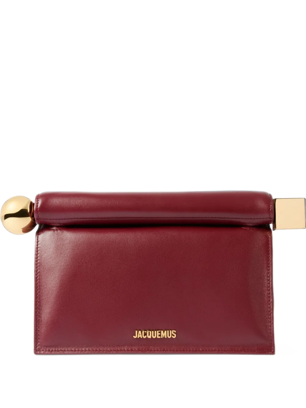 Jacquemus Clutch The Ronde Carré - Rosso
