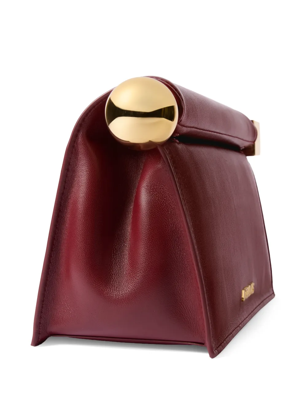 Jacquemus The Rond Carré clutch Rood