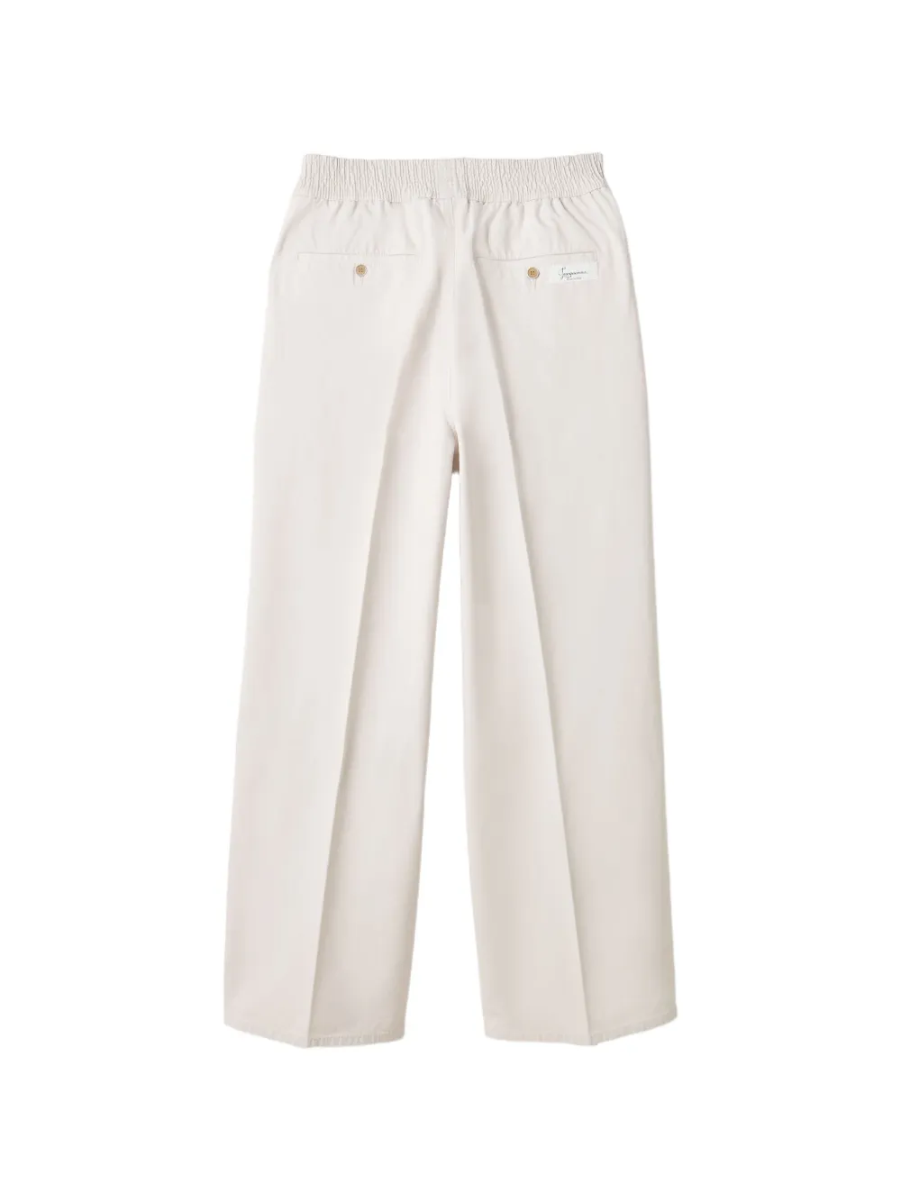 Jacquemus The de-Nîmes Miami denim broek Wit