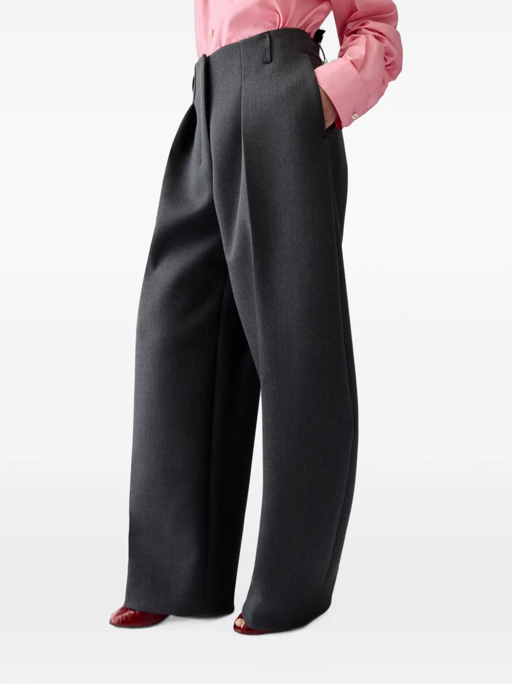 Jacquemus The Ovalo pants Grijs