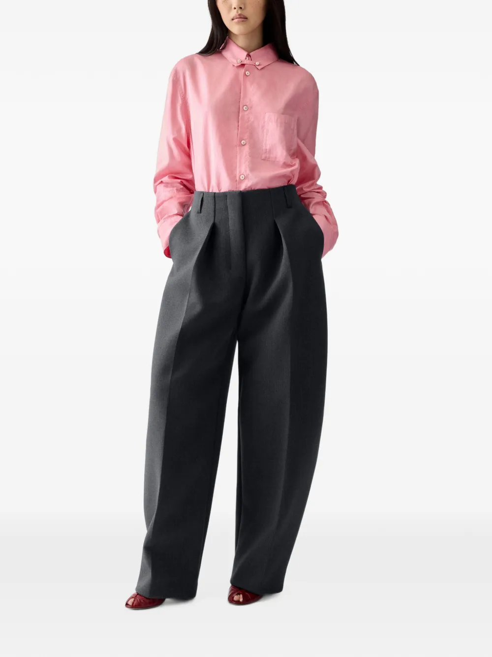 Jacquemus The Ovalo pants Grijs