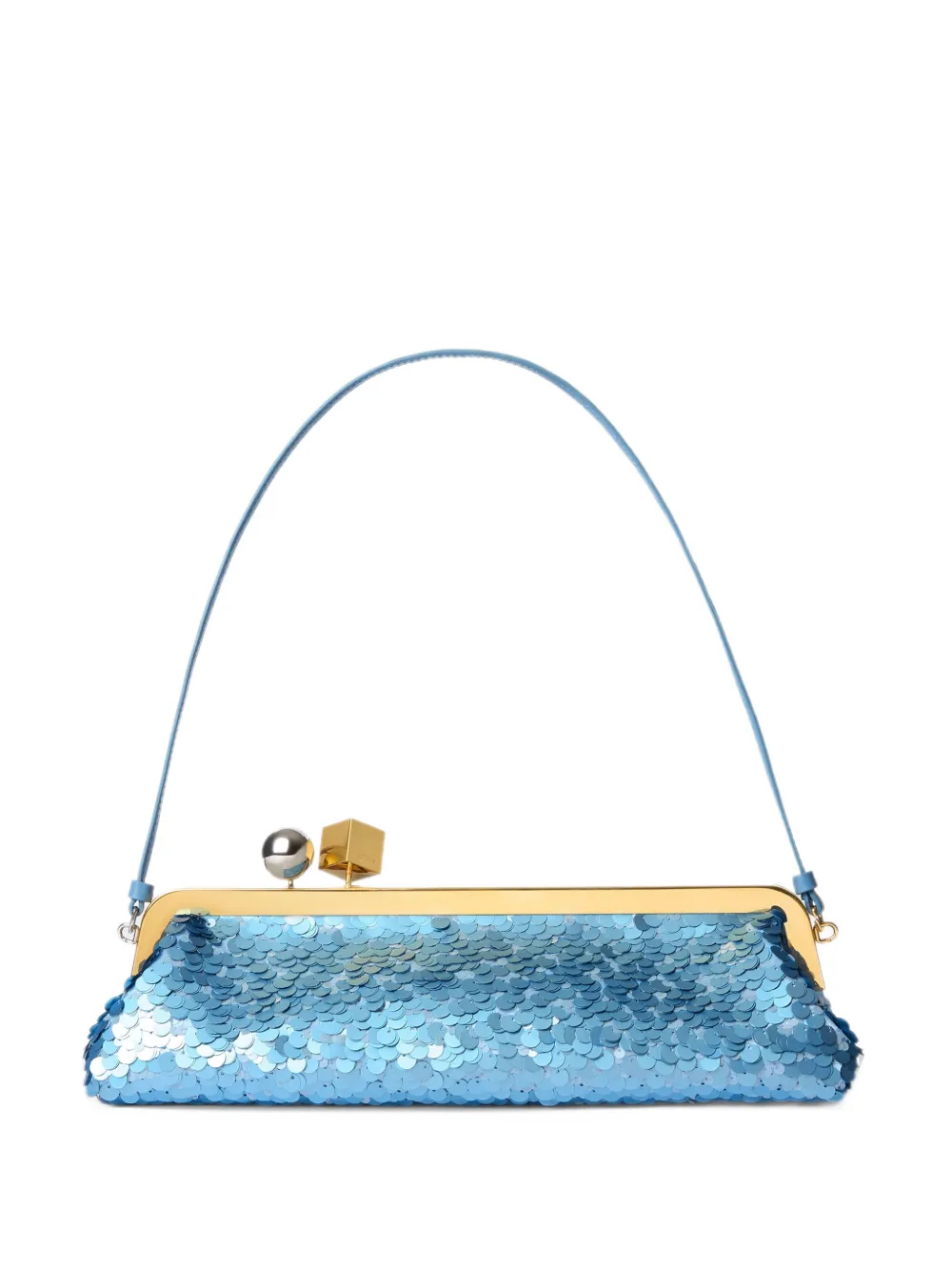 Jacquemus The Salon clutch - Blue
