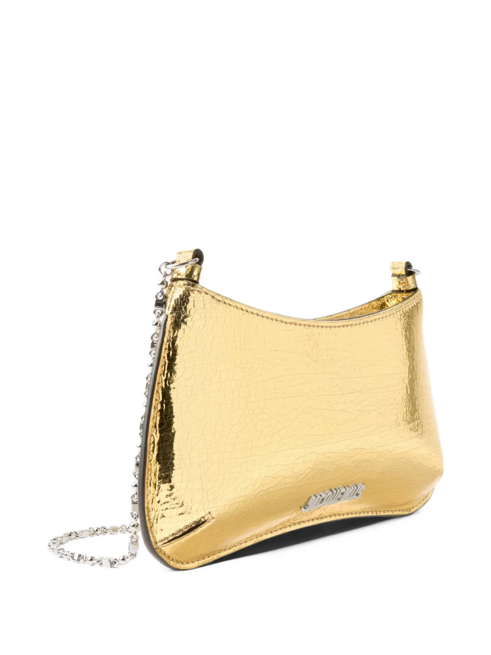 Jacquemus The Small Bisou Chaîne shoulder bag Geel