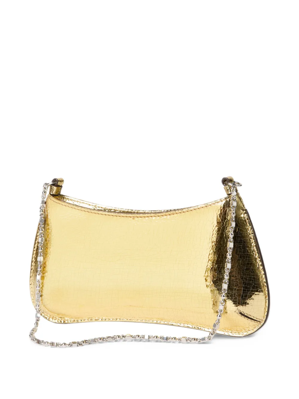Jacquemus The Small Bisou Chaîne shoulder bag Geel