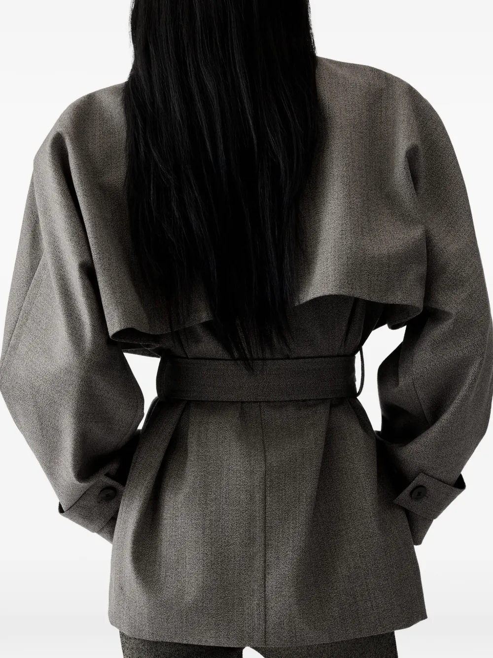 Jacquemus The Boléro peacoat Grijs