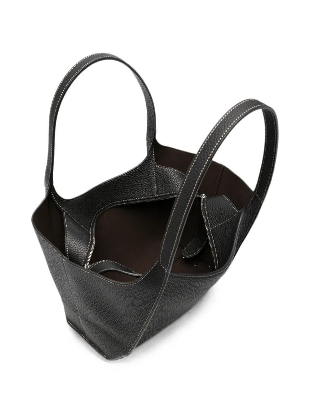 Tod's T Timeless kleine leren tas Zwart