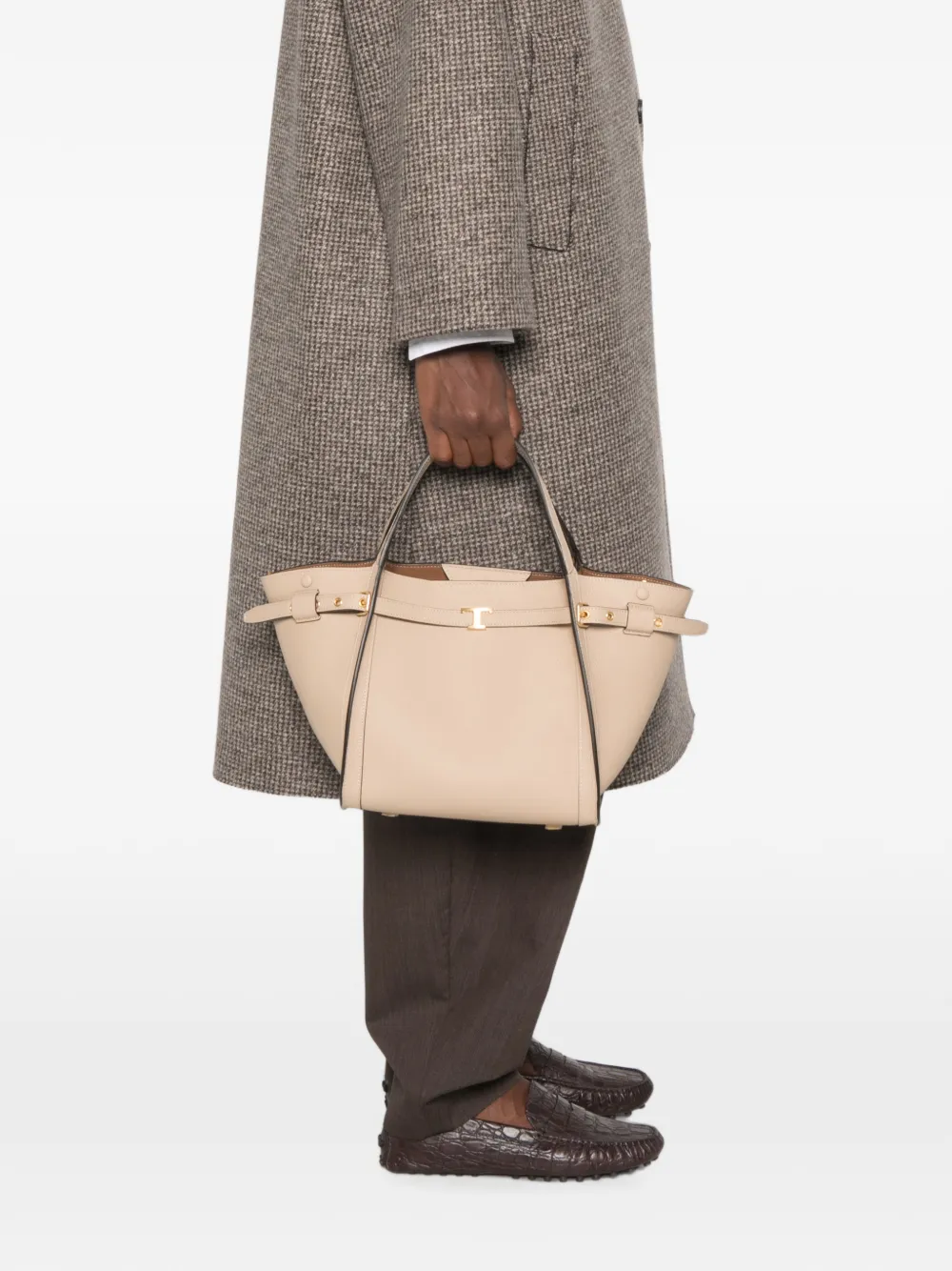 Tod's T Timeless shopper Beige