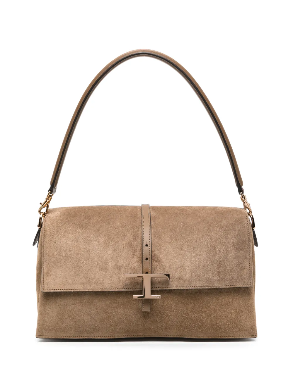 Tod's T Timeless shoulder bag - Marrone