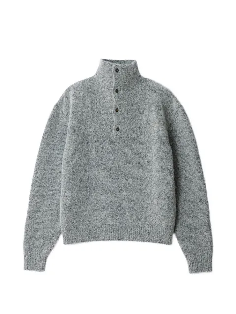 Jacquemus The Pilu trucker-collar sweater