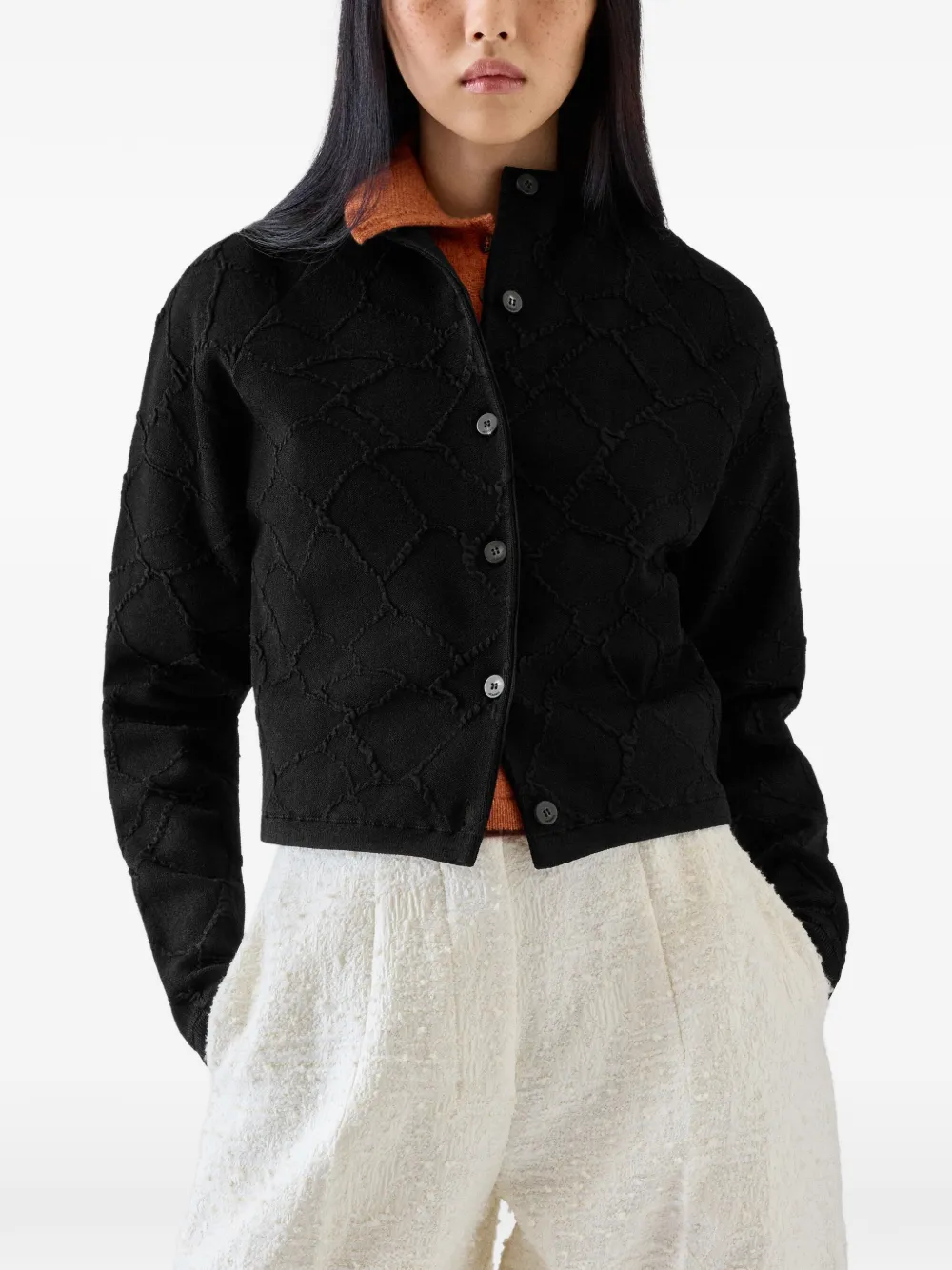 Jacquemus The Giraffe cardigan Zwart