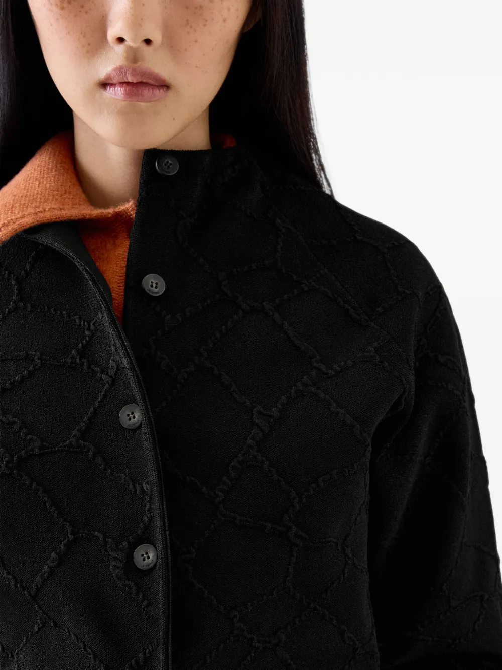 Jacquemus The Giraffe cardigan Zwart