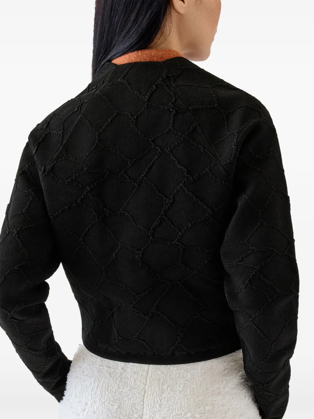 Jacquemus The Giraffe cardigan Zwart