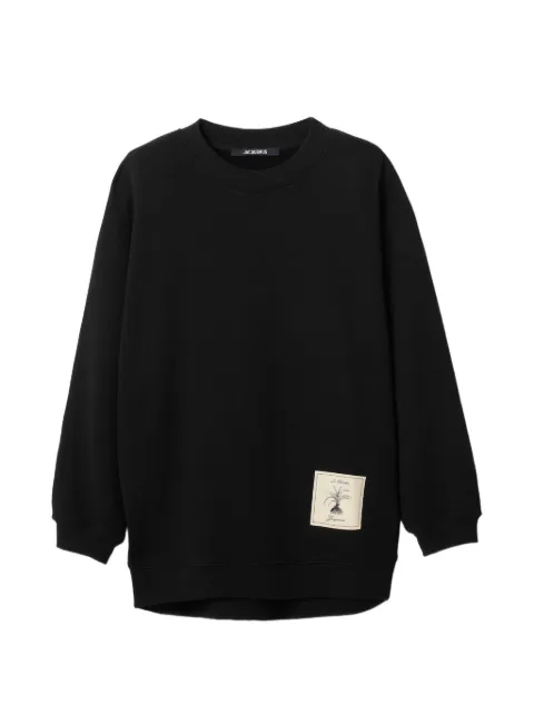 Jacquemus The Torneo sweatshirt with "Le Palmier" patch