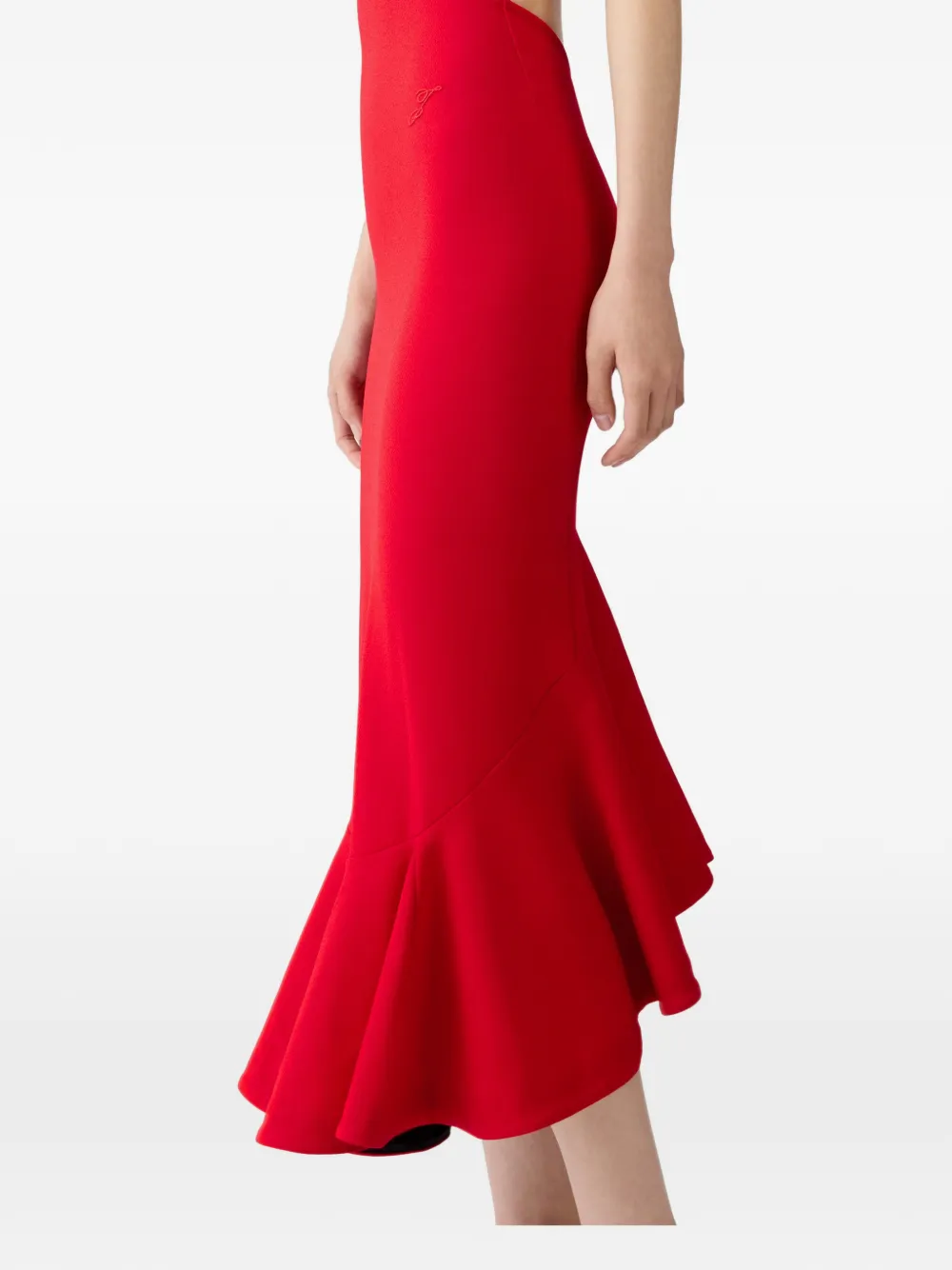 Jacquemus The Palmier jurk Rood