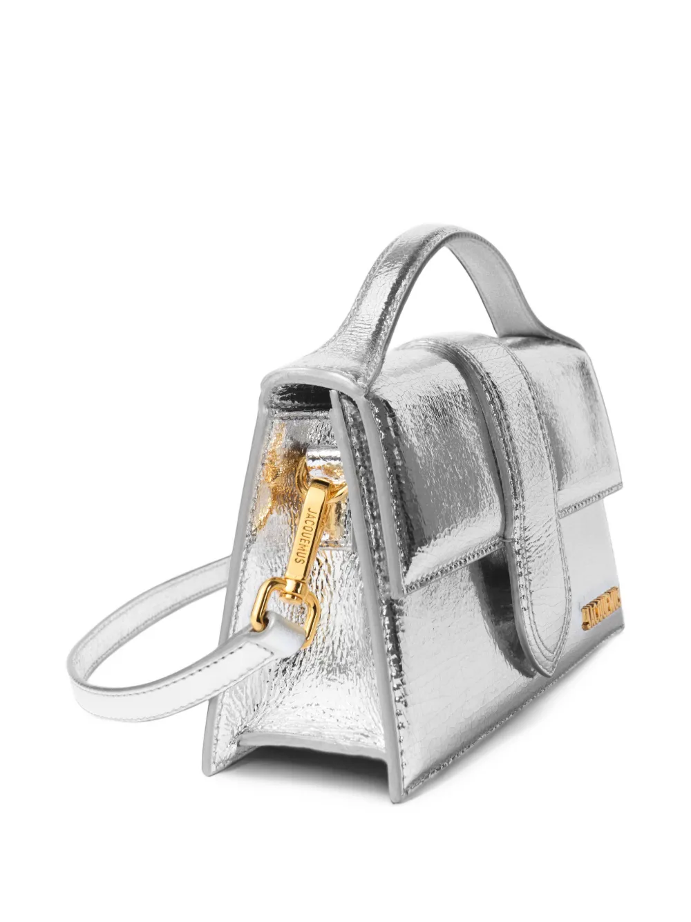 Jacquemus The large Bambino shoulder bag Zilver