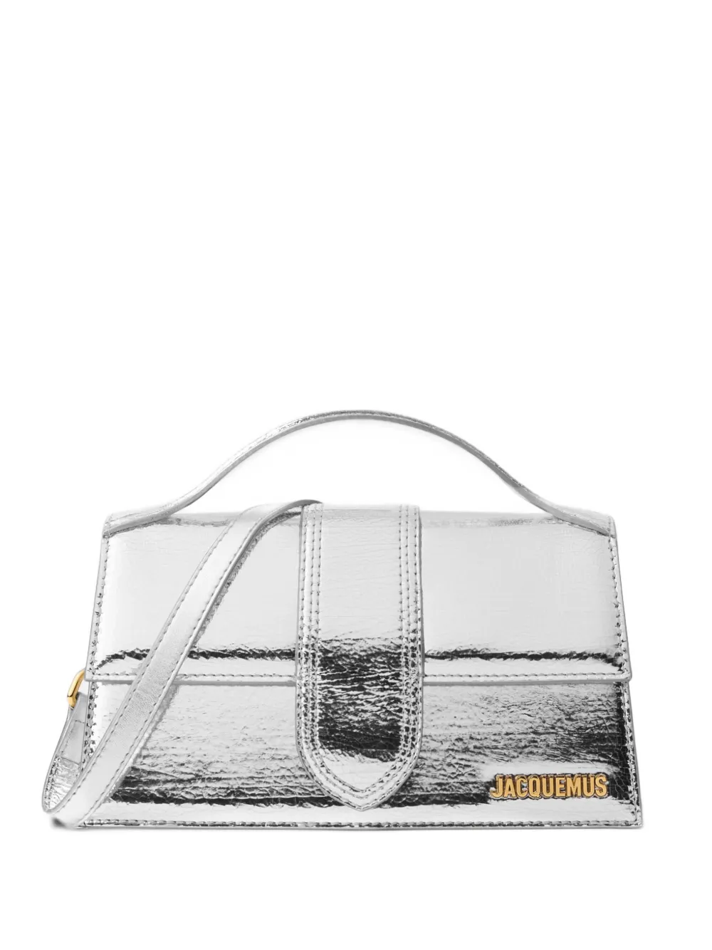 Jacquemus The large Bambino shoulder bag - Silver